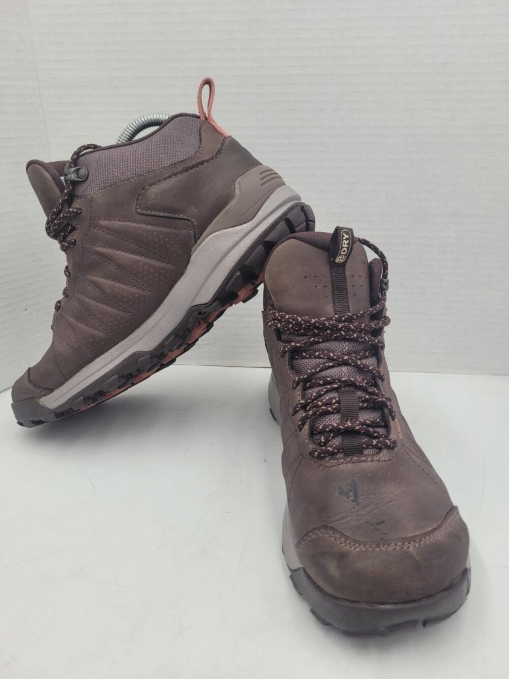 Oboz Sypes Brown Mid Leather Waterproof Outdoor Hiking Boots Women's 9 EU 40